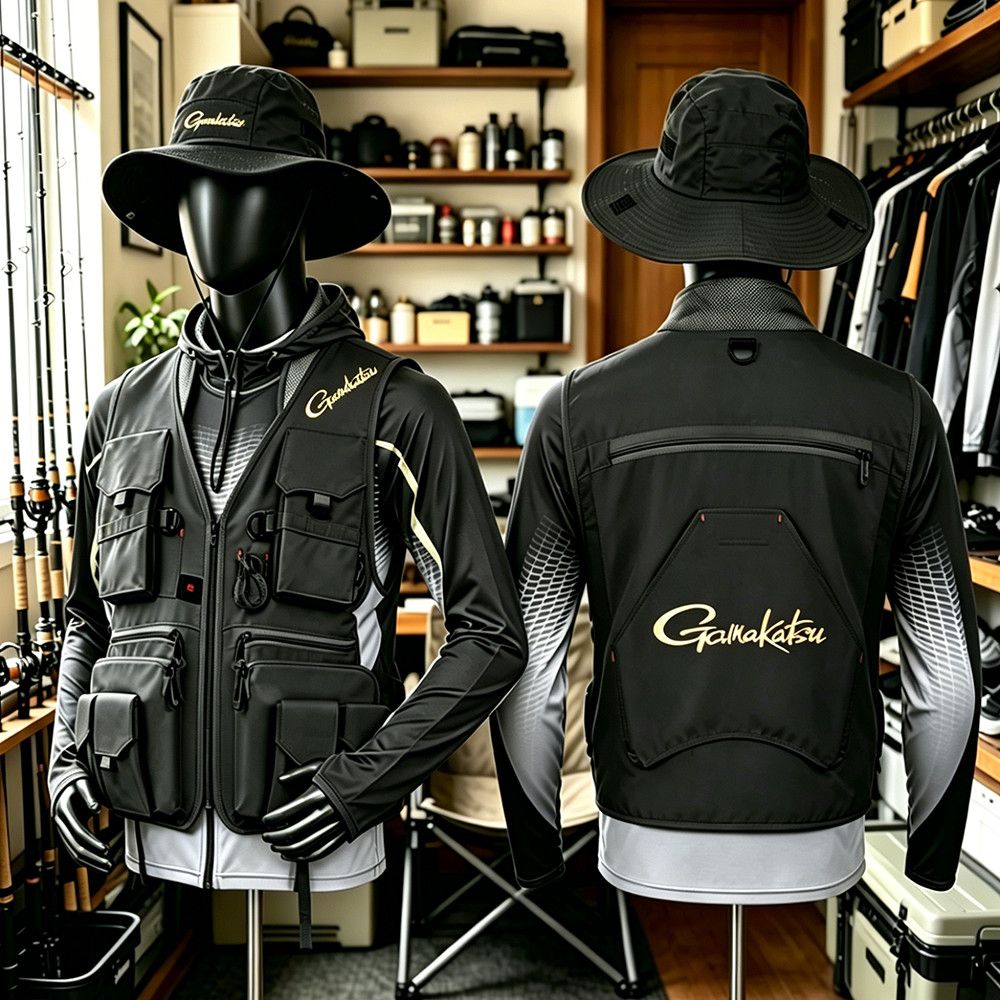 เสื้อกั๊กตกปลา Gamakatsu สำหรั - Fishing Kit Compact บทวิจารณ์และราคา