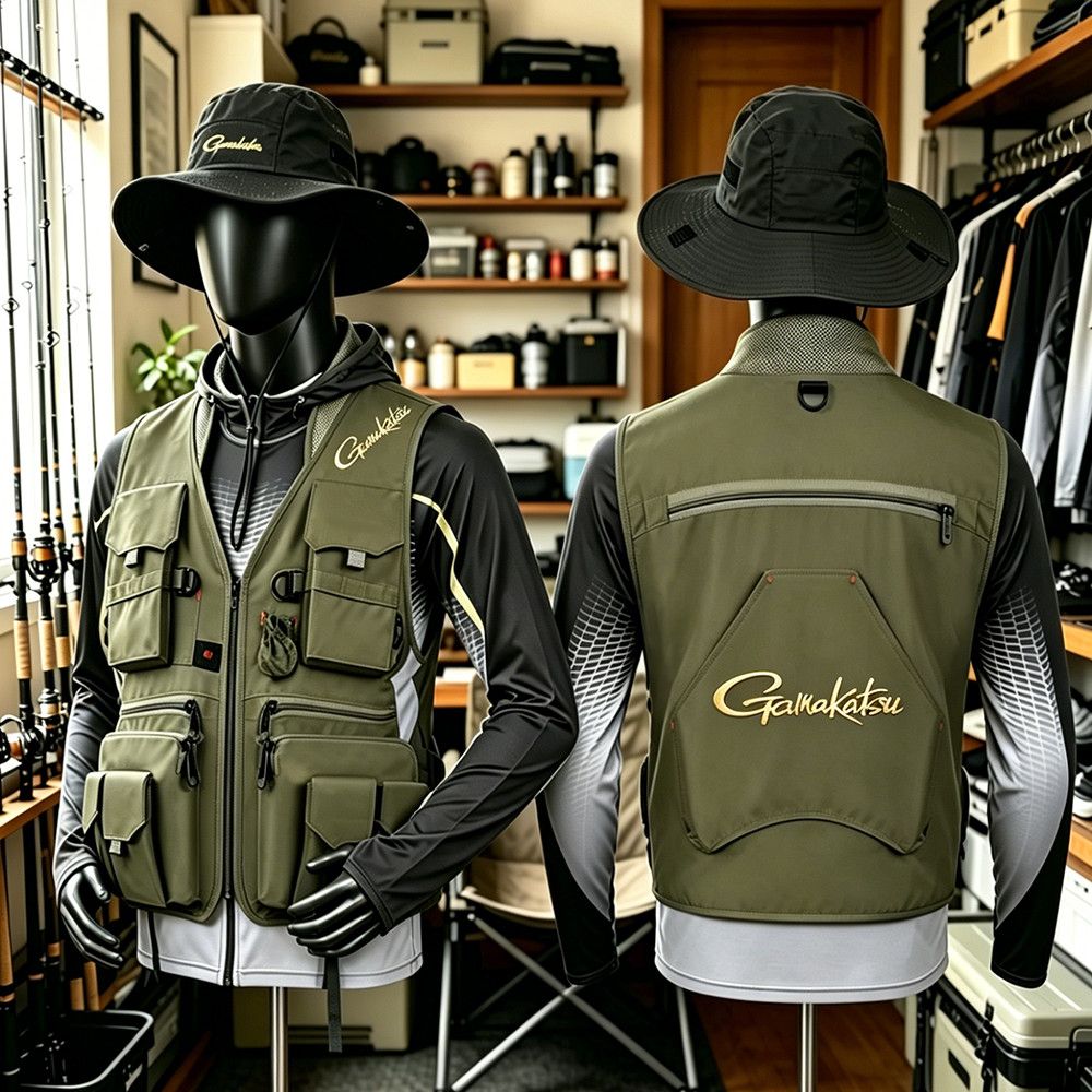 เสื้อกั๊กตกปลา Gamakatsu สำหรั - Fishing Kit Compact บทวิจารณ์และราคา