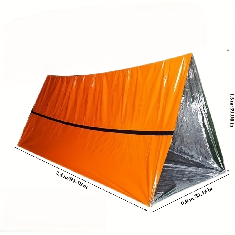 ชุดอุปกรณ์เอาตัวรอดฉุกเฉิน 9 ช - Emergency Mylar Tent บทวิจารณ์และราคา