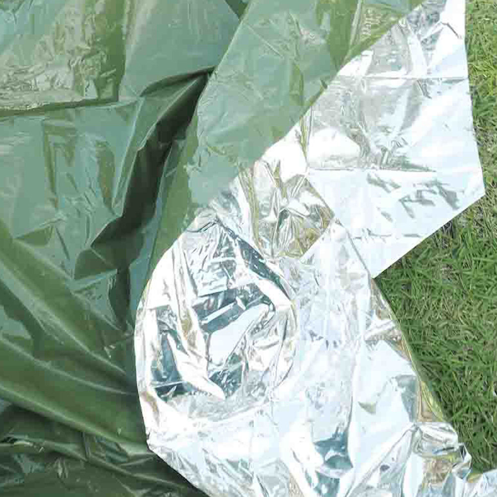 ผ้าห่มฉุกเฉินกลางแจ้ง 3 ชิ้น ผ - Survival Blanket Reflective บทวิจารณ์และราคา